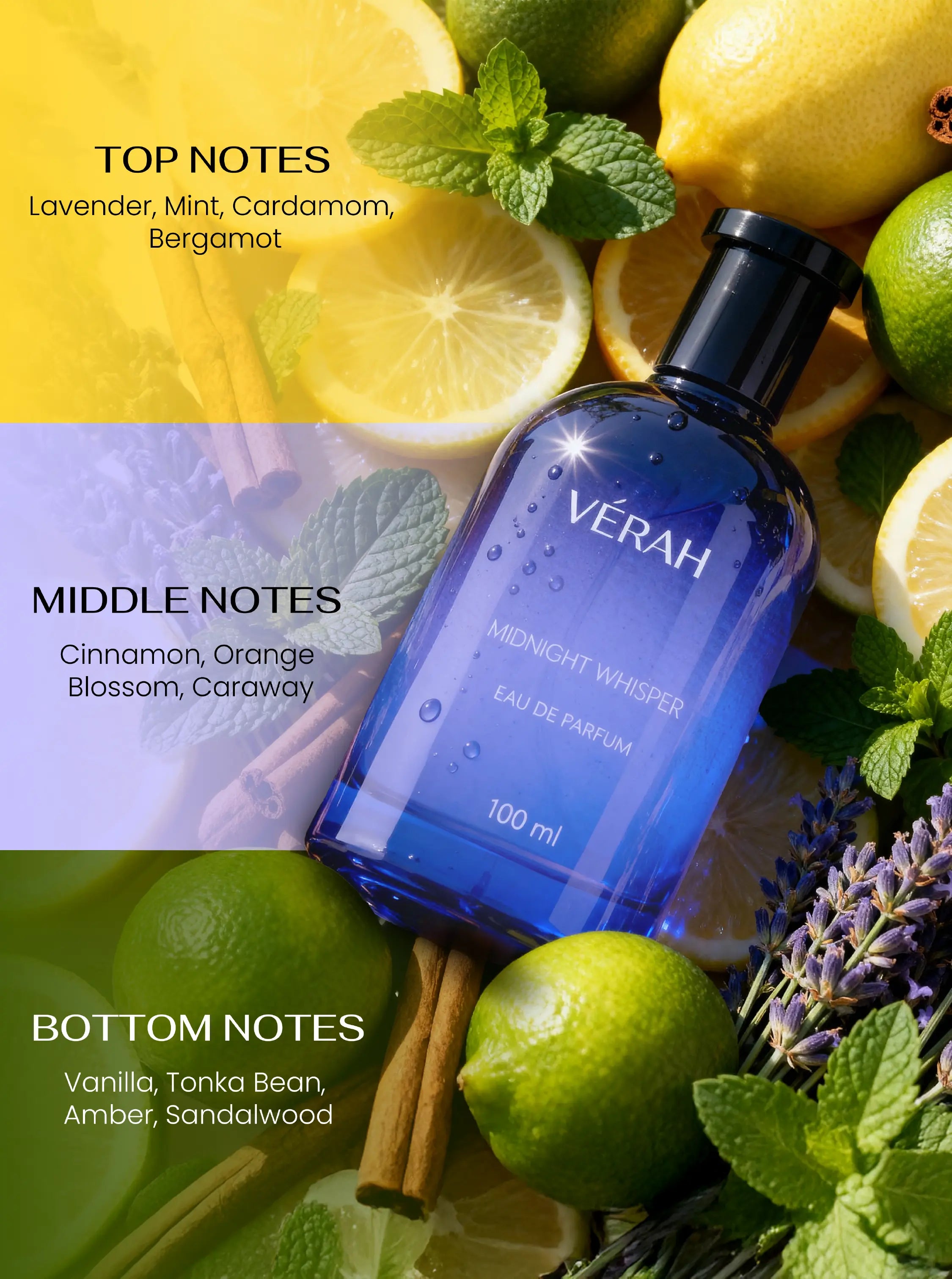 Midnight Whisper 100ML Long Lasting EDP Perfume