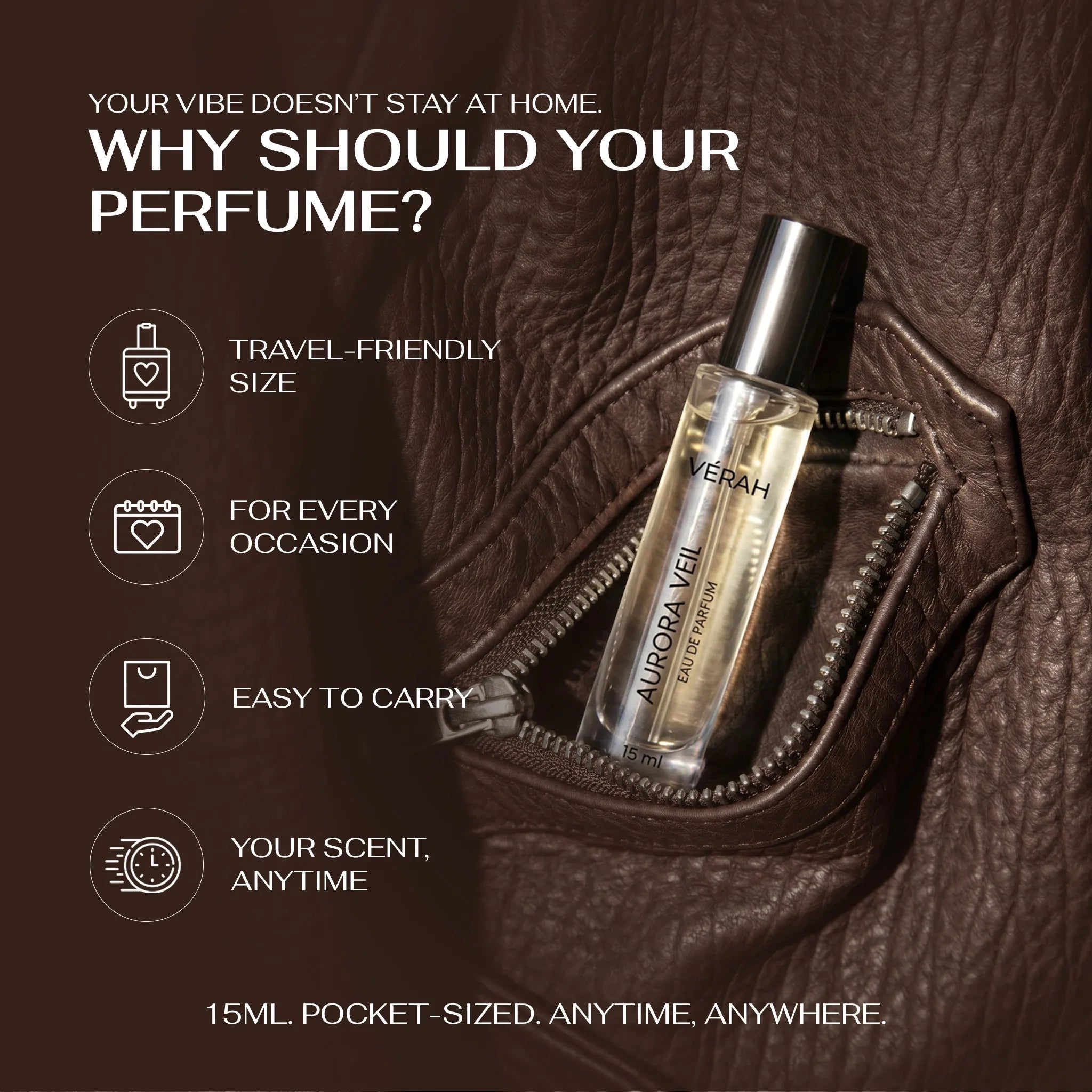 Aurora Veil 15ML Long Lasting EDP Perfume