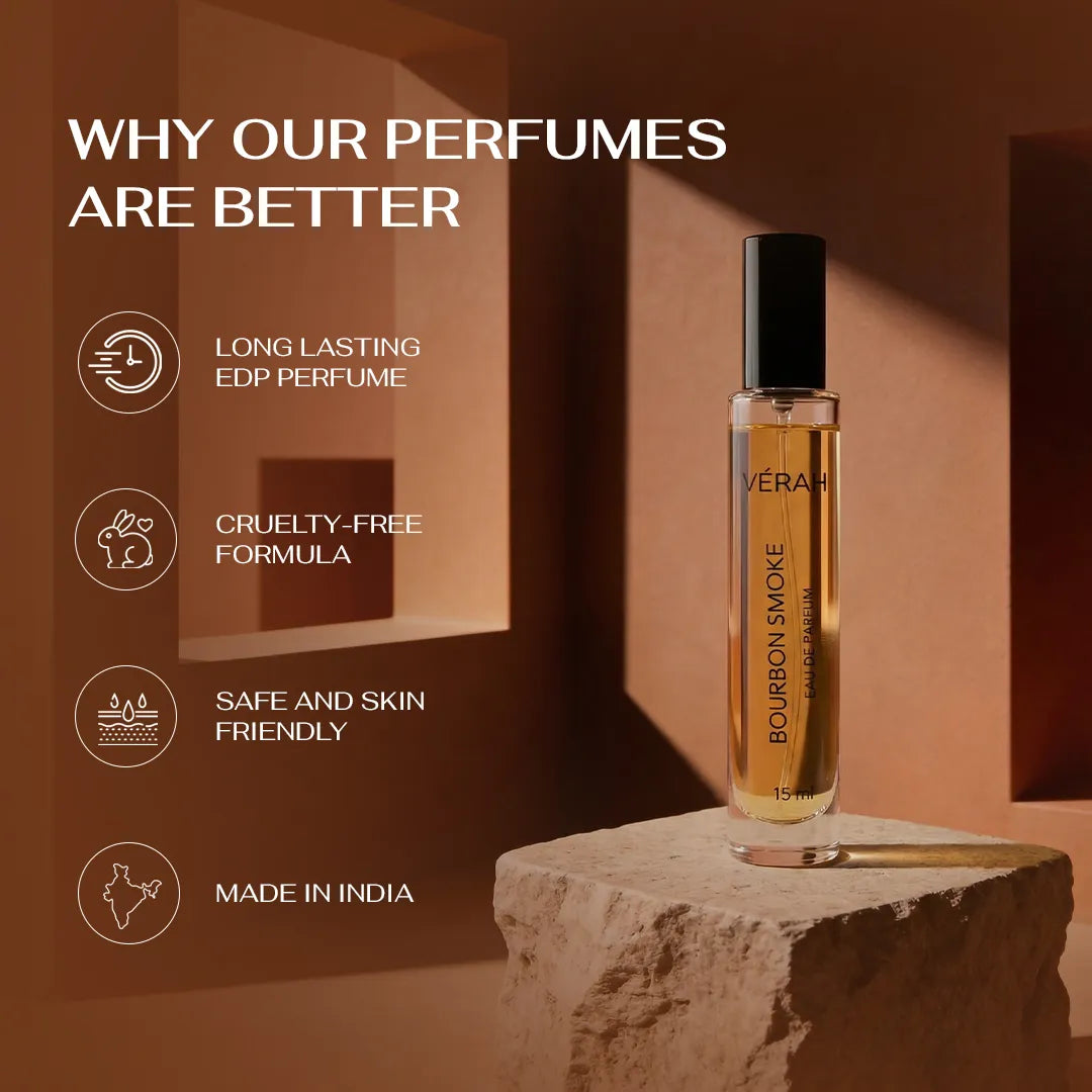 Bourbon Smoke 15ML Long Lasting EDP Perfume