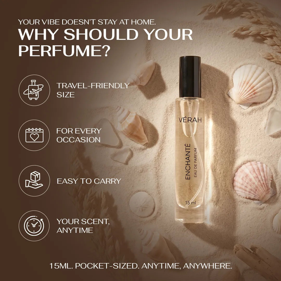 Enchante 15ML Long Lasting EDP Perfume