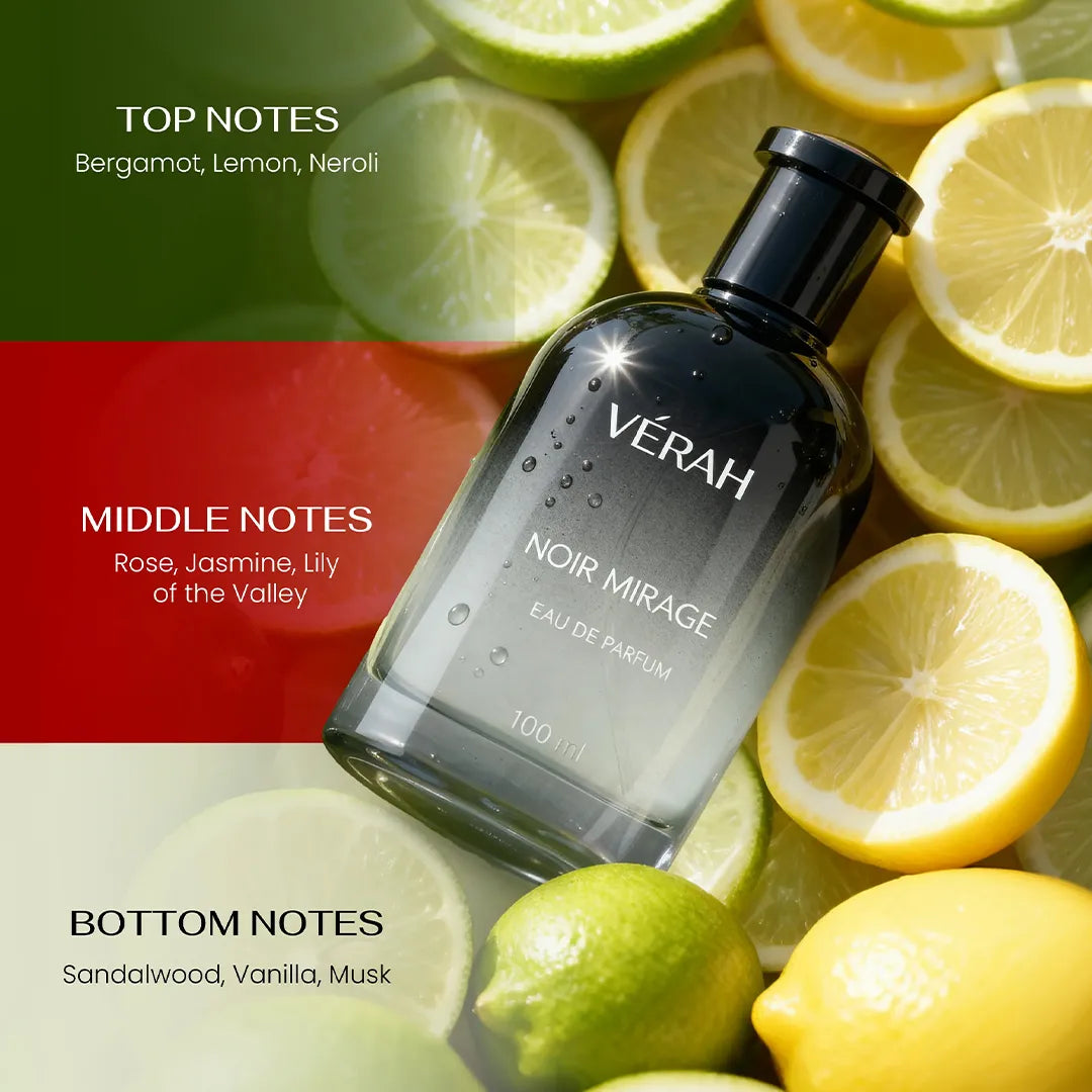 Noir Mirage 100ML Long Lasting EDP Perfume