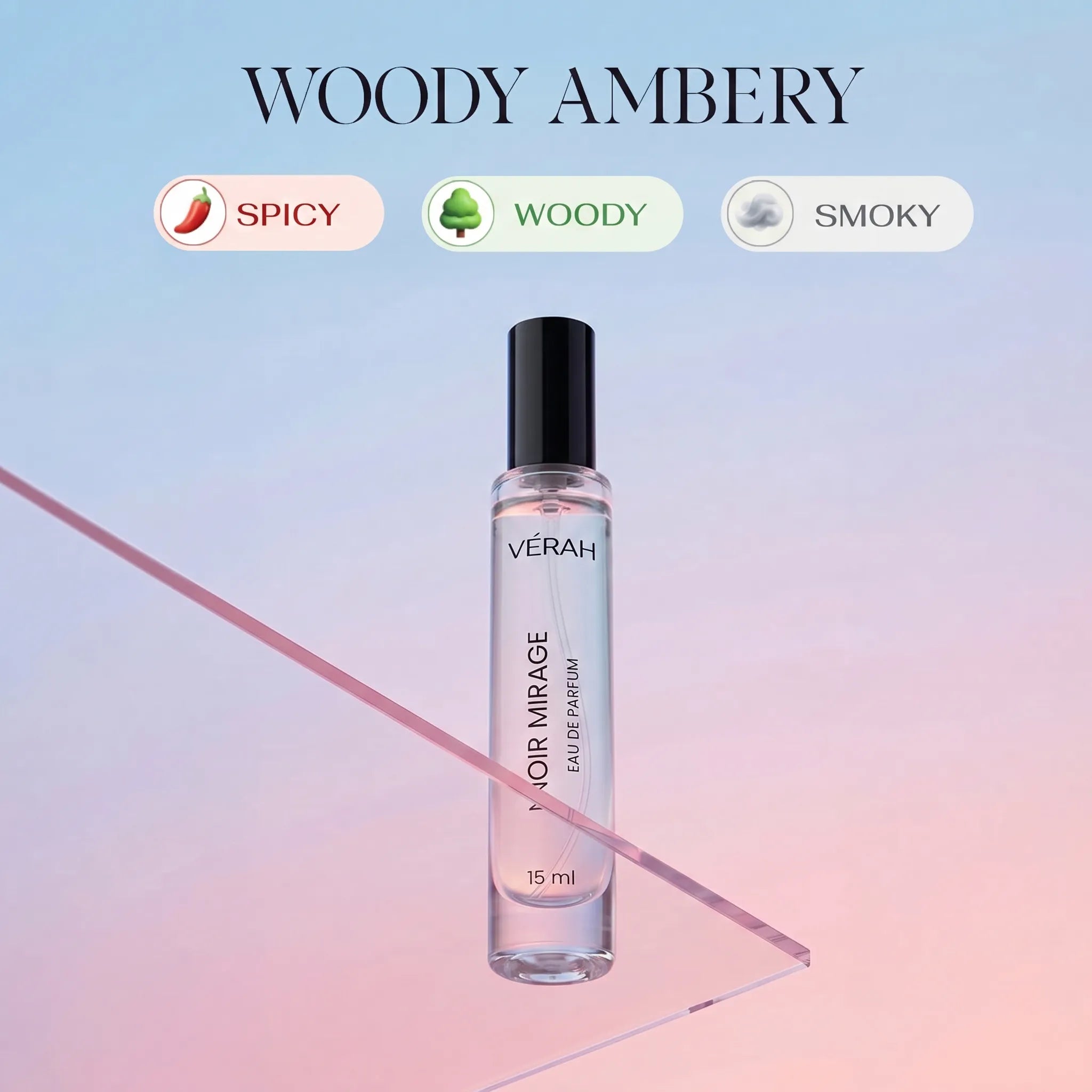 Noir Mirage 15ML Long Lasting EDP Perfume