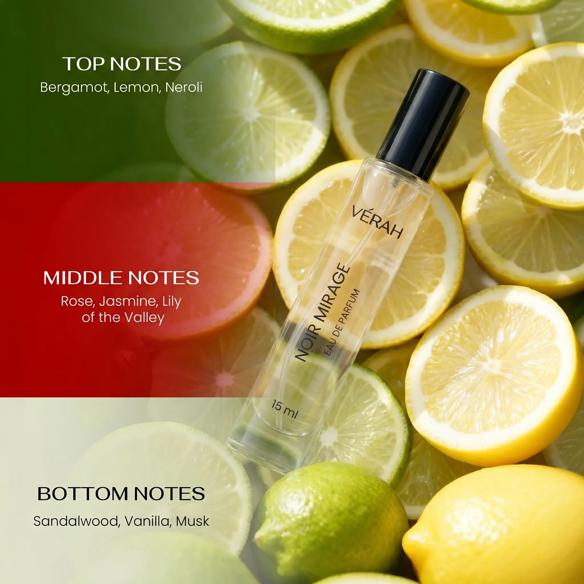 Noir Mirage 15ML Long Lasting EDP Perfume