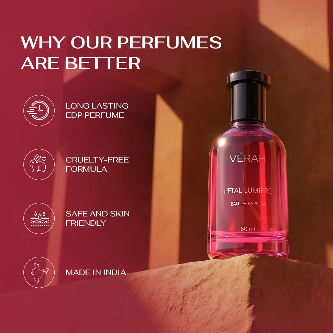 Petal Lumiere 50ML Long Lasting EDP Perfume