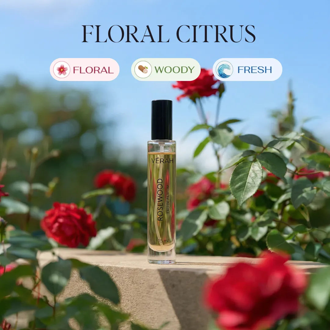 Rosewood 15ML Long Lasting EDP Perfume