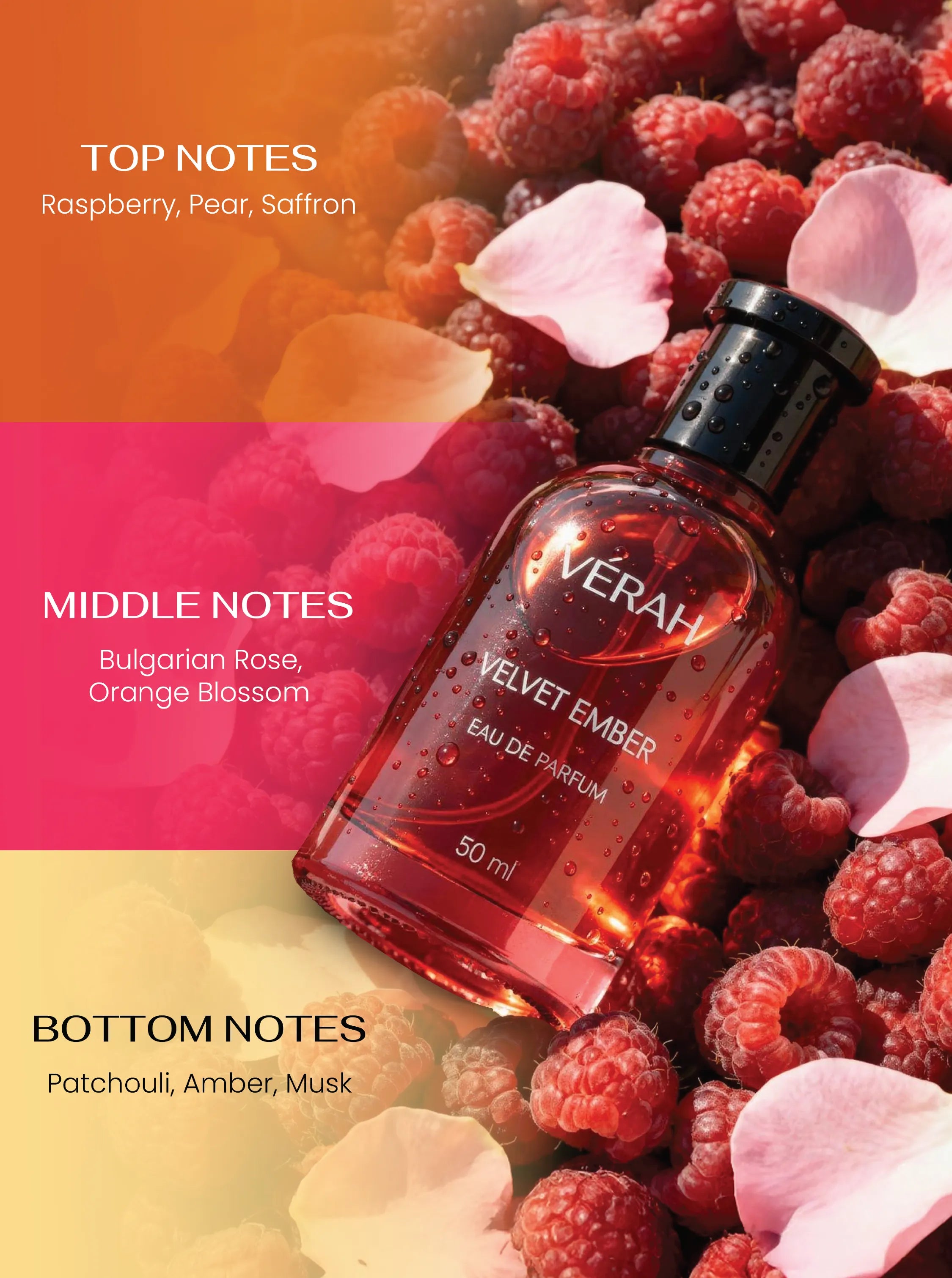 Velvet Ember 50ML Long Lasting EDP Perfume