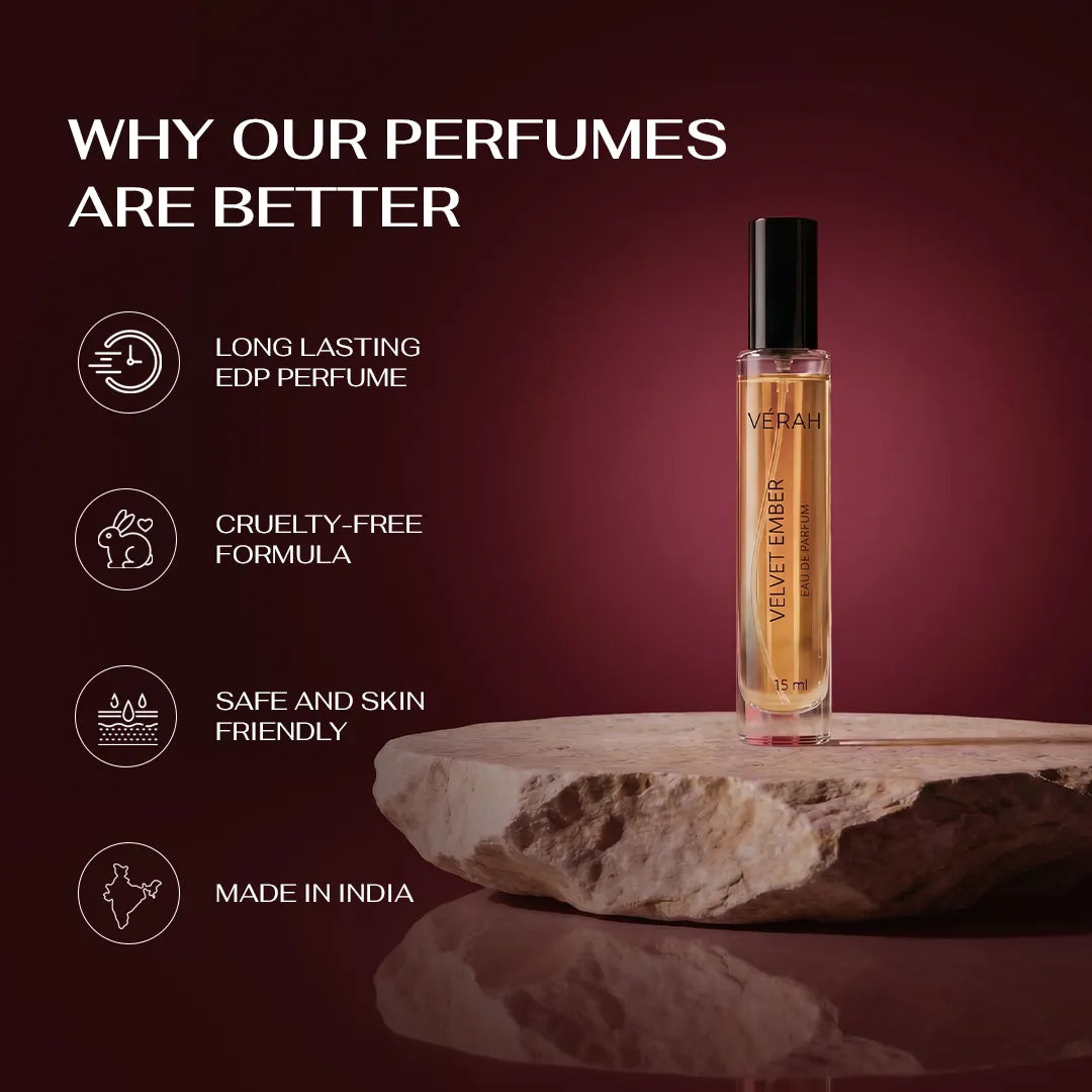 Velvet Ember 15ML Long Lasting EDP Perfume